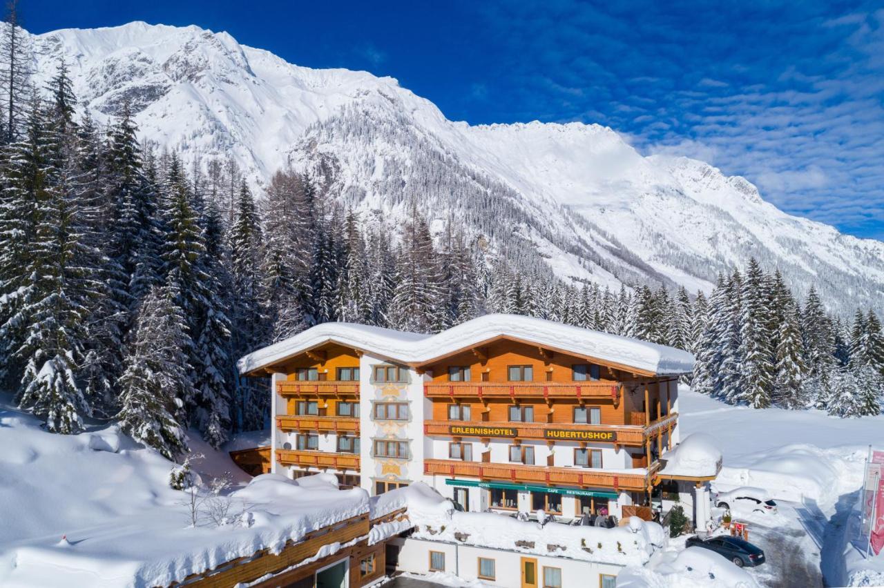 Hotel Hubertushof - Ihr Hotel Mit Herz Leutasch Luaran gambar